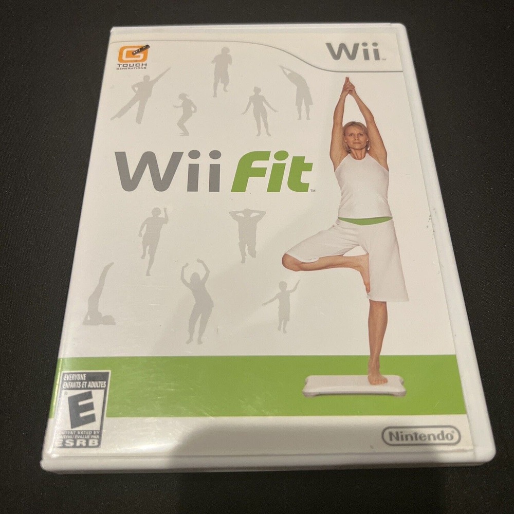 Wii Fit (Nintendo Wii, 2008) - Vintage Game With Disk + Rated E